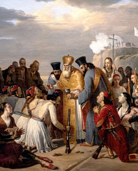 Read more about the article Τιμώντας την επέτειο των 200 χρόνων από την Έξοδο, η Βυρωνική Εταιρεία Ιεράς Πόλεως Μεσολογγίου, με την συνεργασία του Μουσείου Ακρόπολης και την εποπτεία του Εθνικό Ιστορικό Μουσείο – National Historical Museum, φιλοξενεί το 2026 στο Μουσείο της δύο μοναδικά κειμήλια