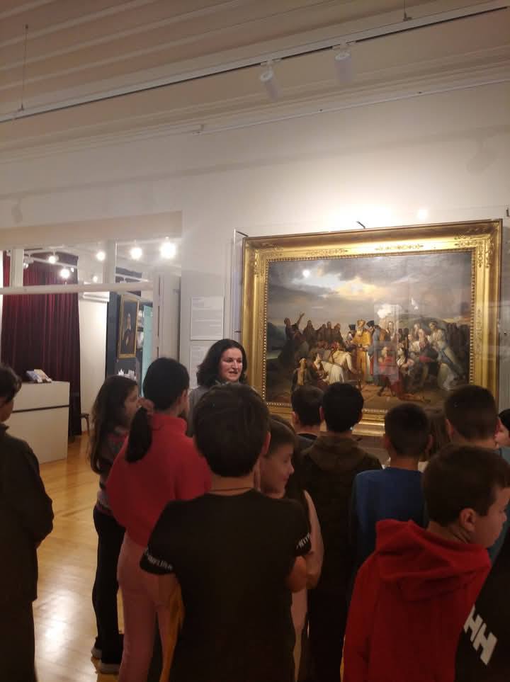 Read more about the article Τo 4ο Δημοτικό  Σχολείο Μεσολογγίου στην Βυρωνική Εταιρεία Ιεράς Πόλεως Μεσολογγίου