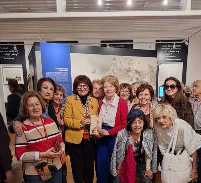 Read more about the article Το Σάββατο 9 Μαΐου, ο Σύλλογος “Φίλοι του Ιδρύματος Μείζονος Ελληνισμού” επισκέφθηκαν την Βυρωνική Εταιρεία Ιεράς Πόλεως Μεσολογγίου για να ξεναγηθούν στο Μουσείο της για τον λόρδο Βύρωνα και τον Φιλελληνισμό.