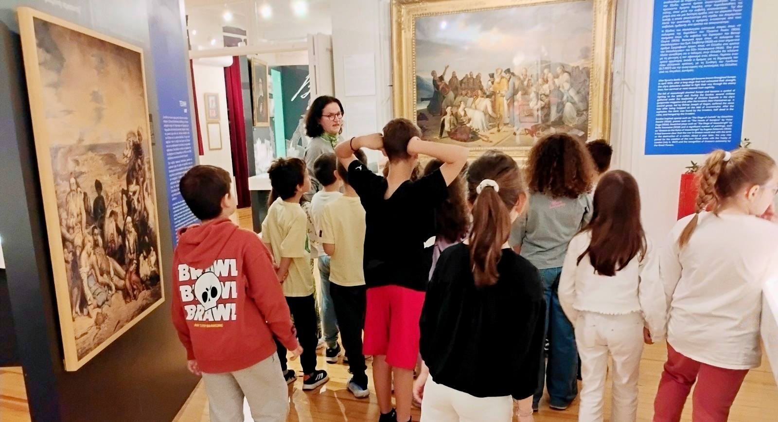 Read more about the article Η Β1 και η Β2 τάξη του 1ου Δημοτικού Σχολείου Μεσολογγίου επισκέφθηκε το Μουσείο της Βυρωνική Εταιρεία Ιεράς Πόλεως Μεσολογγίου στις 6 Μαΐου 2026