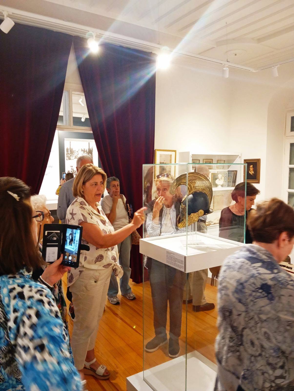 Read more about the article Eπίσκεψη του Συλλόγου οι Φίλοι της Γενναδίου Βιβλιοθήκης  στην ΒΕΜ